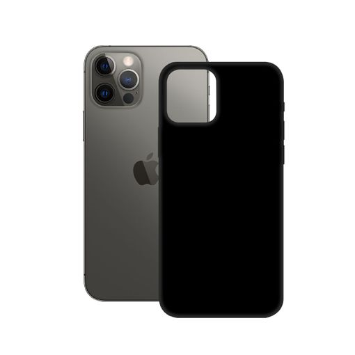 Funda 4-ok Silk Negro para iPhone 11 - Funda para teléfono móvil