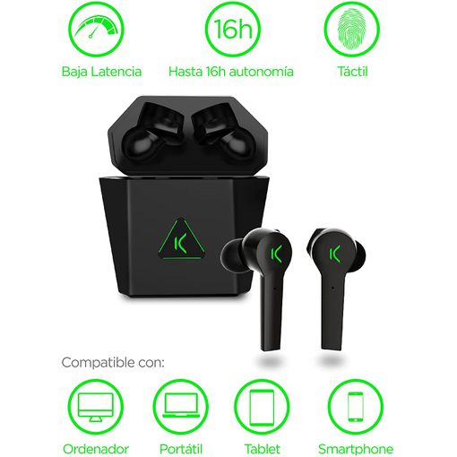 Auriculares Inalambricos Gaming Bluetooth Videjuegos con Ofertas en  Carrefour