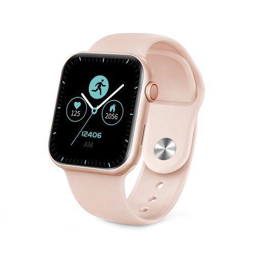 Smartwatch Ksix Urban 3, 1.69" Táctil, 10 Días, Correas Compatibles Apple, Monitoreo Salud, Modos Deporte, Sumergible, Rosa