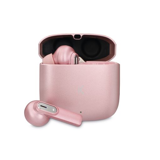 Auriculares Inalámbricos Ksix Spark, Bluetooth 5.2, Autonomía Hasta 20  Horas, Rosa con Ofertas en Carrefour | Ofertas Carrefour Online