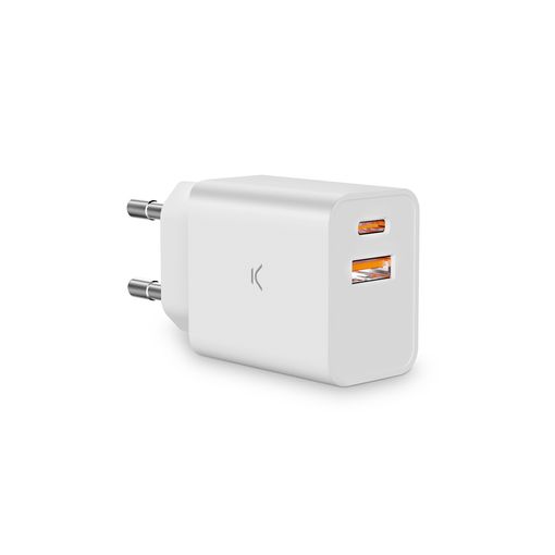 Adaptador De Corriente Usb-c De 20w Blanco De Muvit con Ofertas en  Carrefour