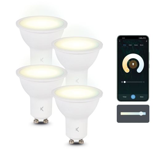 Bombilla inteligente Vela E14 5,5W RGB+CCT WIFI