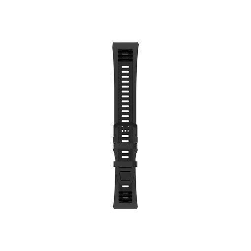 Correa intercambiable de silicona compatible con Apple Watch 42/44/45mm y Ksix  Urban 4 y Urban Plus, Negro