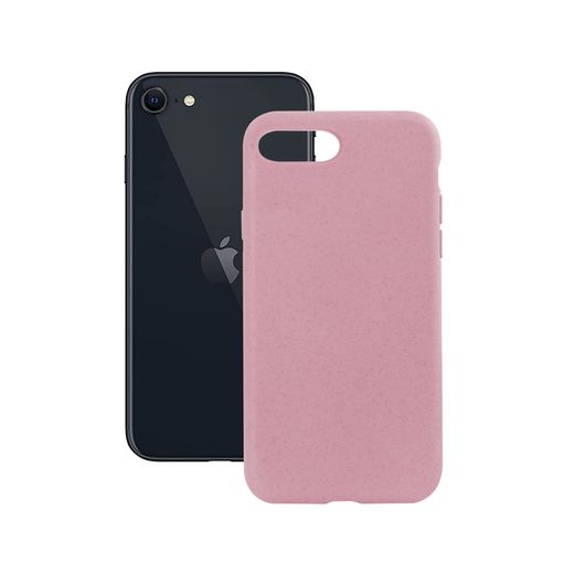 Funda Colgante De Silicona Premium Rosa Con Cuerda Para Iphone Se 2020 / 8  / 7 con Ofertas en Carrefour