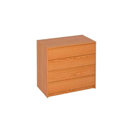 Cajonera De 80 4 Cajones Acabado De Colores 73,4 Cm(alto)80 Cm(ancho)45 Cm(fondo) , Color - Roble con Ofertas en Carrefour | Ofertas Carrefour Online