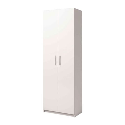 Armario 3 Puertas Abatibles Acabado En Blanco 180 Cm(alto)120 Cm(ancho)50 Cm(fondo)  con Ofertas en Carrefour