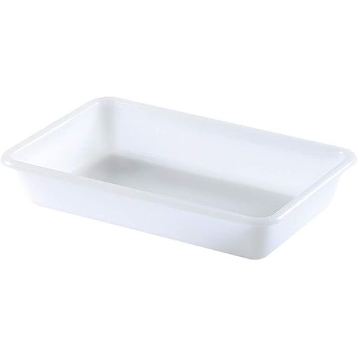 Bandeja rectangular de plastico