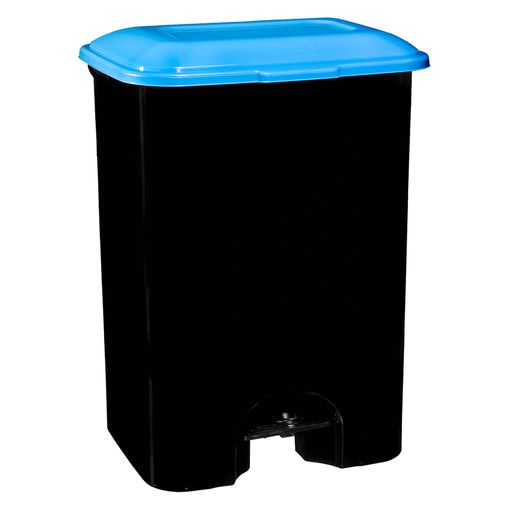 TATAY - Cubo Basura 25L de Reciclaje con Pedal. Negro