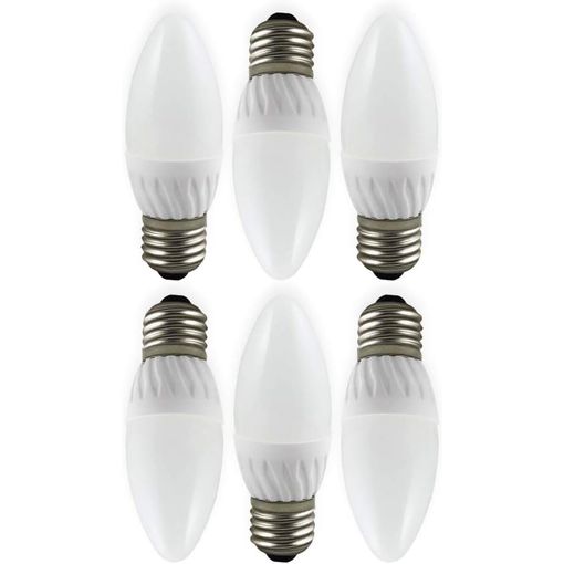 Bombilla de filamento LED, esfera P45, 6W / 806lm, casquillo E14