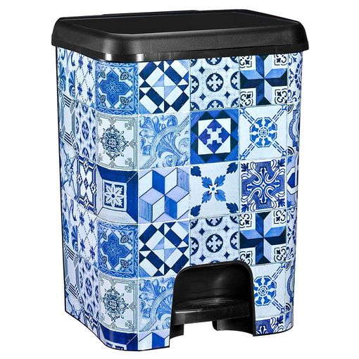 Cubo Basura Plástico Moderno Apertura Con Pedal Cubo Reciclar 27 Litros  (negro - Negro)jardin202 con Ofertas en Carrefour