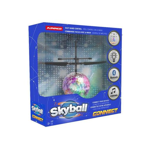 Skyball Connect  Bola Voladora Con Luces Led Y Bluetooth Que Permite  Escuchar Tus Canciones Mientras Vuelas. Con Sensor De Proximidad, Detecta  Objetos Y Se Aleja De Ellos, +8 Años (nh90141) con