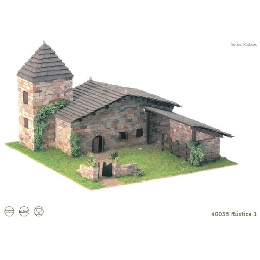 Rustica 4 - Architectural Model Kit by Domus