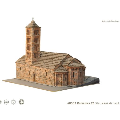 Domus - Románica 26 - Iglesia Santa María De Taul Kit Maqueta De  Construcción De Cerámica con Ofertas en Carrefour