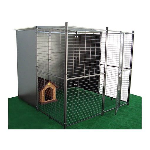 Tectake Parque para cachorros 8 vallas - 60 cm