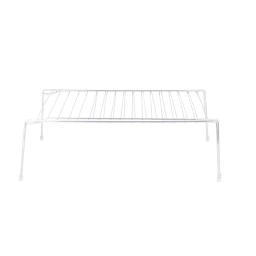 Estante extensible para mueble bajo de fregadero de cocina cromado