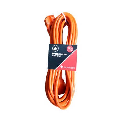 Prolongador 2P+T, 16A 250V~ Color naranja 5 m de cable Solera