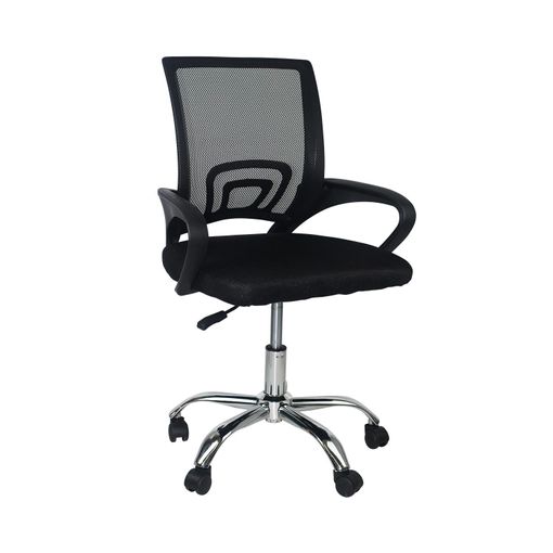 Thinia Home - Silla De Escritorio Century, Oficina, Despacho, Home Office,  Respaldo Malla Transpirable, Soporte Lumbar, Reposabrazos, Altura  Ajustable, Ergonómica, 67x(59-95)x(109-119)cm, Gris O Negro con Ofertas en  Carrefour