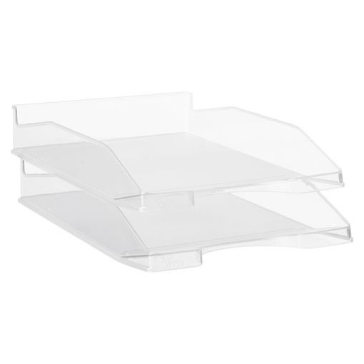 Bandeja Organizadora De Sobremesa Modelo 742 Translucida - Cristal