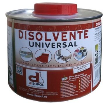 Disolvente Limpieza Universal Envase Metalico 500 Ml Nitro Disopol