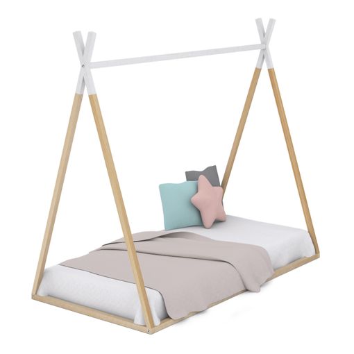 CAMA MONTESSORI CASA CON SOMIER | BAMBINOS ON-LINE