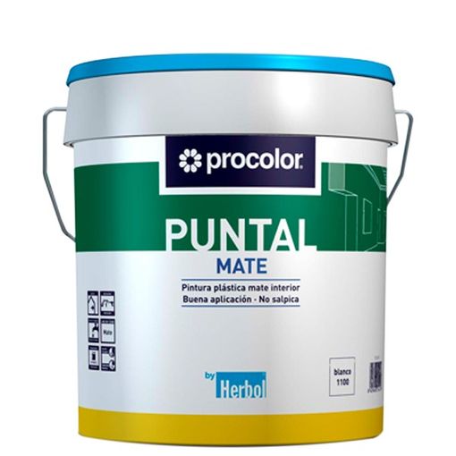 Pintura Plastica Mate Antimoho 4 Lt Blanco Bruguer con Ofertas en Carrefour