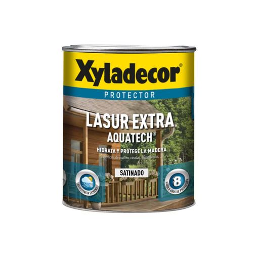 BARNIZ AL AGUA PROTECTOR DE LA MADERA DE EXTERIOR WENGUE