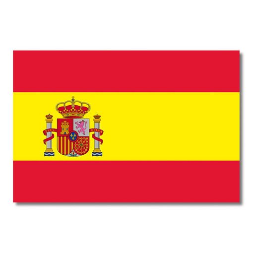 Adh06591 Pegatina Bandera España 1 Ud Para Coche, Casa, Ordenador, Etc  con Ofertas en Carrefour