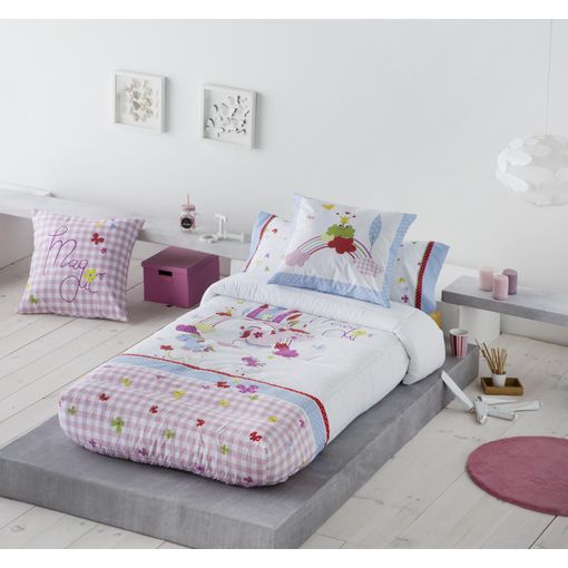 Juego De Sábanas Invierno Afelpadas Pirineo Suave Boni Cama 90cm Coral  Donegal con Ofertas en Carrefour