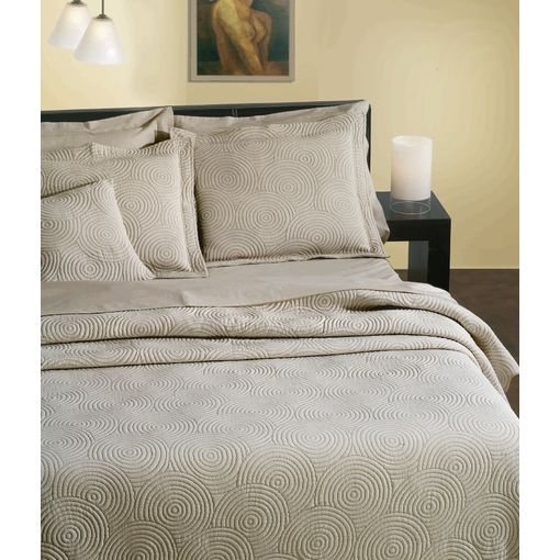 Colcha Bouti Estampada Cosida Reversible Para Cama De 135 Cm Blanco/ Pastel  Samui + Cojines con Ofertas en Carrefour