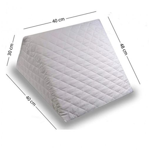 Cojín Con Forma De Cuña Para Cama Y Sofá - Perfecta Sujeción De Espalda  Almohada De Lectura 40 X 30 X 48 Cm Cm con Ofertas en Carrefour