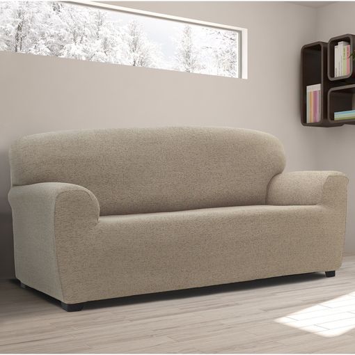 10xdiez Funda Sofa 2 Plazas Soraya, (lino ) con Ofertas en Carrefour