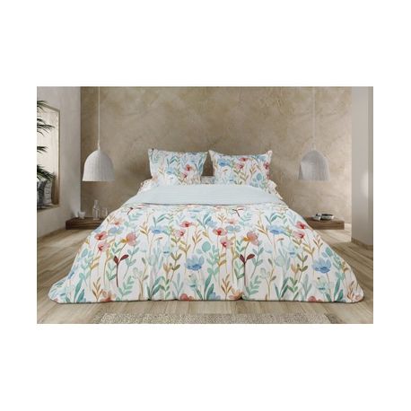 Edredón Nórdico 300gr Bicolor Reversible Cama 150/160cm Aqua / Gris Claro  Donegal Collections con Ofertas en Carrefour