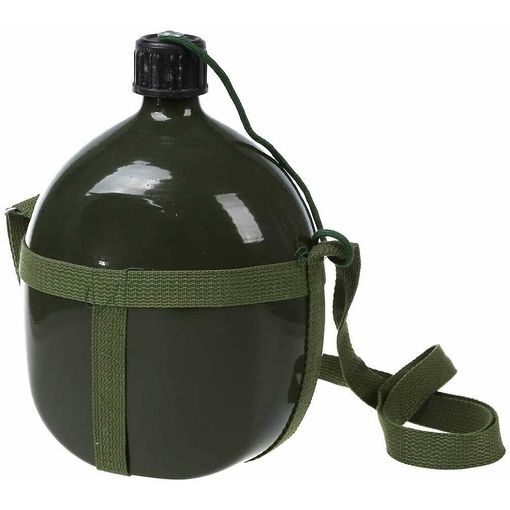 Cantimplora Con Funda Airsoft, Caza, Camping, Militar, Policía Pvc 1l Litro  con Ofertas en Carrefour