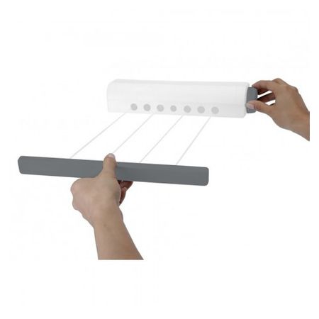 Tendedero extensible plegable de pared 3.6 metros 5 cuerdas