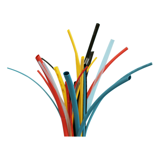 Pack De 10 Uds Tubo Termorretráctil De Poliolefina Libre De Halógenos De 9.5 Mm Electro Dh 40.000/9.5/am, Color Amarillo, 8430552142903
