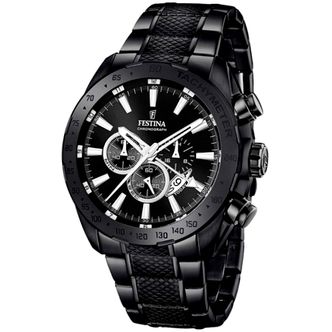 Festina Cab.crono Ace.esf.ne/ne. Relojes Hombre F16489/3 con Ofertas en  Carrefour