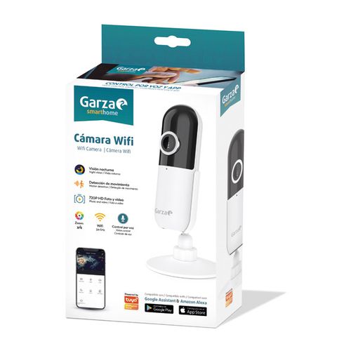 ⇒ Comprar Camara smart wifi 210x112x114mm garza 401266 ▷ Más de 200 tiendas  ✔️