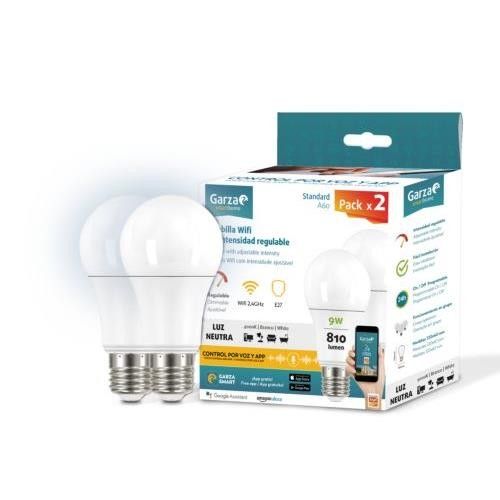 Bombilla LED Vela Smart WiFi E14 5W Equi.35W 450lm RGBWW Regulable vía  Smartphone/APP 25000H 7hSevenOn Premium