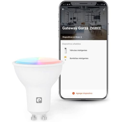 Bombilla Zigbee Vela - E14 CCT y RGB – Garza