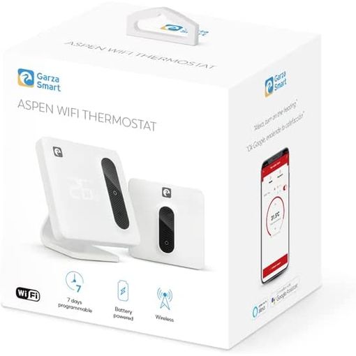 Termostato wifi con control remoto de calefacción eléctrica programable con  sensor de temperatura dual