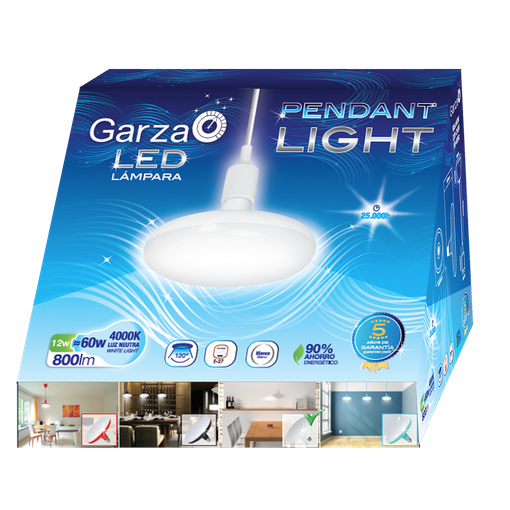 Lámpara Pie Led Metalizada 3000k 12w Negro con Ofertas en Carrefour