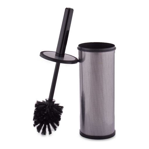 Escobilla Para El Baño Plástico Gris Oscuro