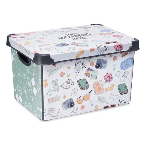 2 Caja Almacenaje Eurobox Xxl Plástico Keeeper Eco Bruno 52x43x28 Cm con  Ofertas en Carrefour