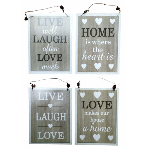 Odiseo Solenoide té Cartel Colgante Decoración Frases 20 X 15 Cm con Ofertas en Carrefour |  Ofertas Carrefour Online