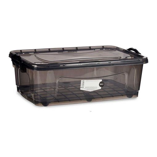 Caja de Ordenación con Tapa CARREFOUR HOME 2 l - Transparente