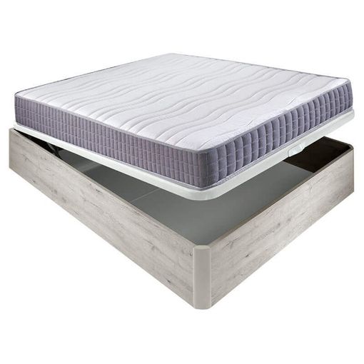 Pack Colchon + Canape Abatible Descansin, 150 X 200, Beis, Maxima  Comodidad, Gran Almacenaje con Ofertas en Carrefour