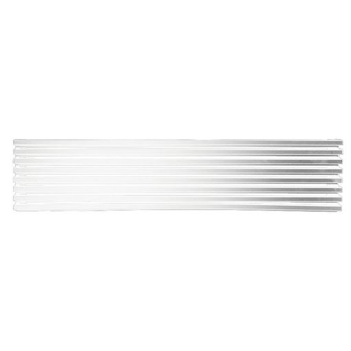 Rejilla ventilacion horno blanca 60cm 8 lamas aluminio