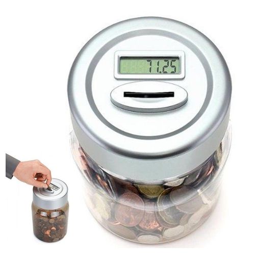 HUCHA ELECTRÓNICA CON CONTADOR DE MONEDAS