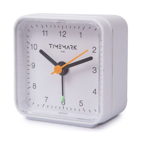 Reloj-Despertador Analógico Timemark Gris (9 x 8 x 5 cm)