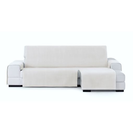 Funda De Sofá Chaise Longue Elástica Strada Brazo Derecho Largo, Beig.  Funda Para Sofá Chaise Longue Elástica con Ofertas en Carrefour